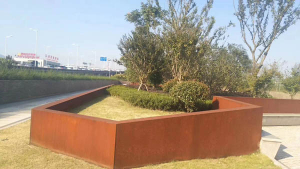南关耐候钢挡土墙